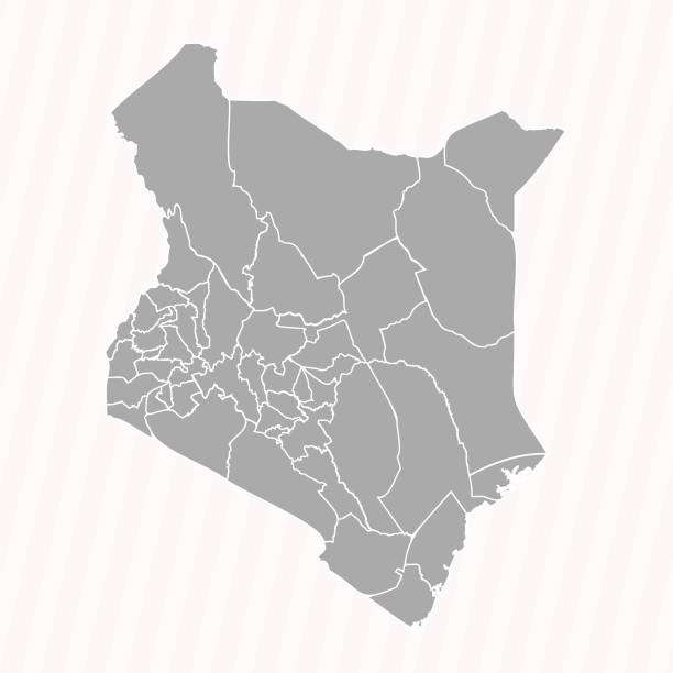 kenya map