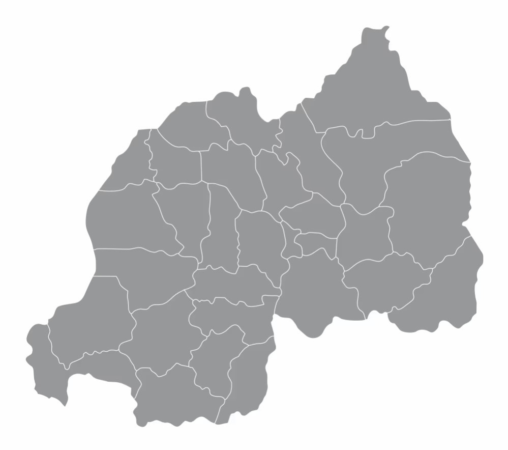 rwanda map